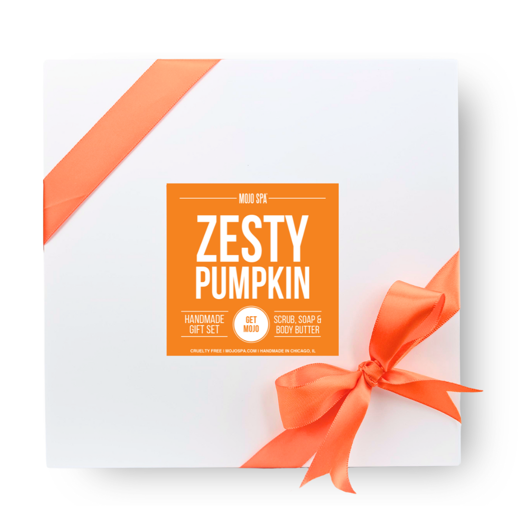 Zesty Pumpkin Scrub, Body Butter & Soap Gift Set