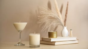 Party Martini Soy Massage Candle