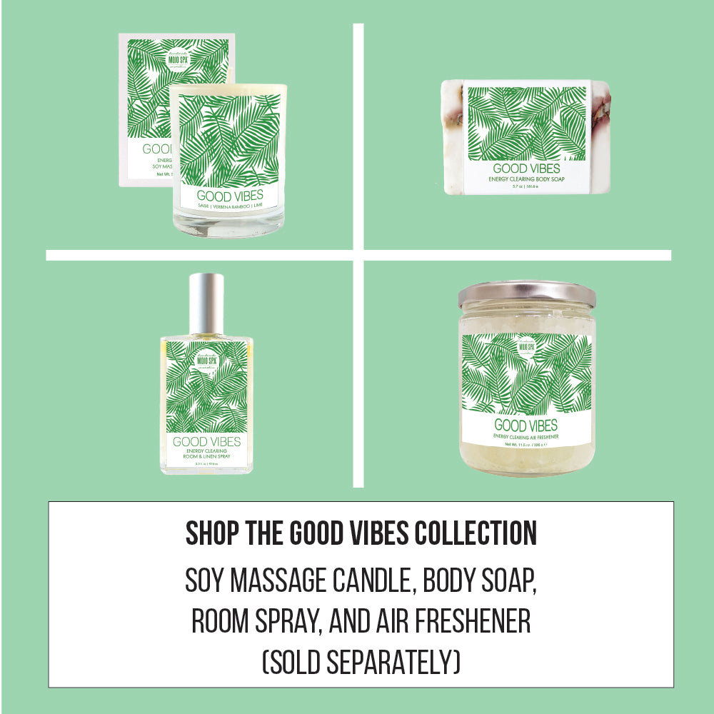 Good Vibes Soy Massage Candle