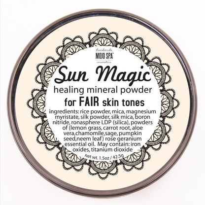 Sun Magic Mineral Powder - Fair Skin Tones
