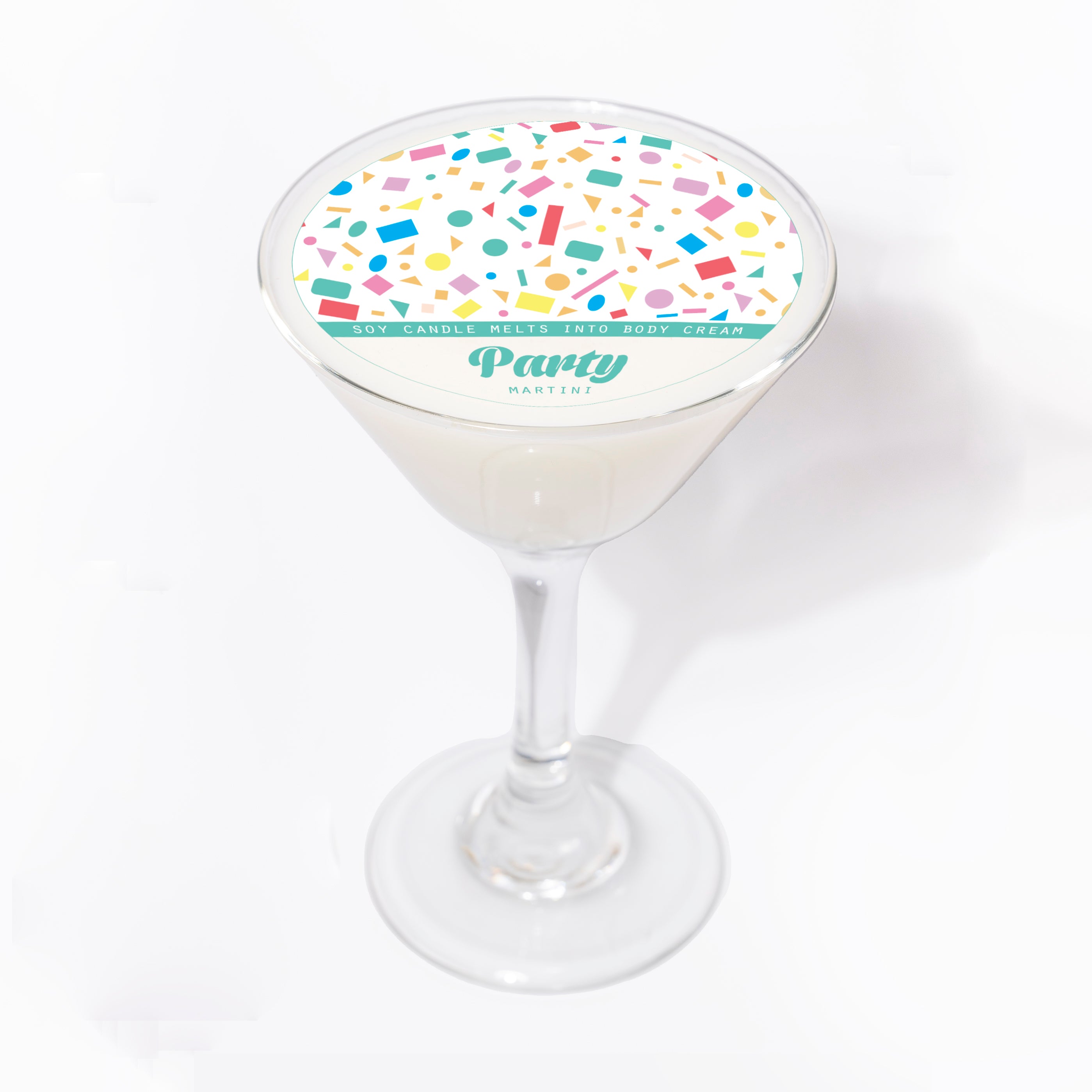 Party Martini Soy Massage Candle