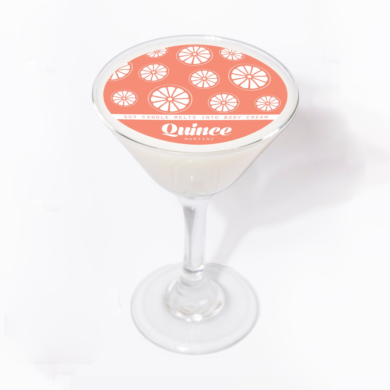 Quince Martini Soy Massage Candle