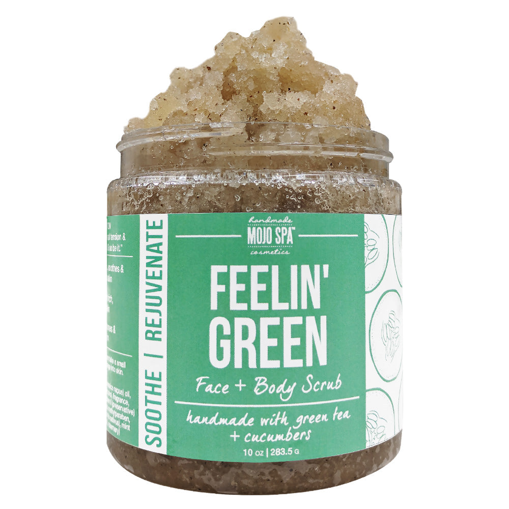 Feelin Green Scrub, Lotion &amp; Soap Gift Set