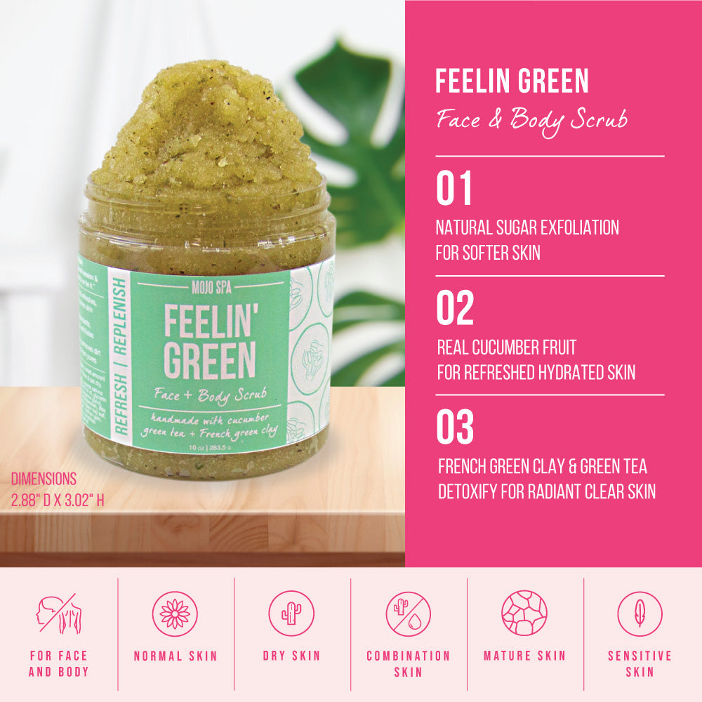 Feelin Green Face & Body Scrub
