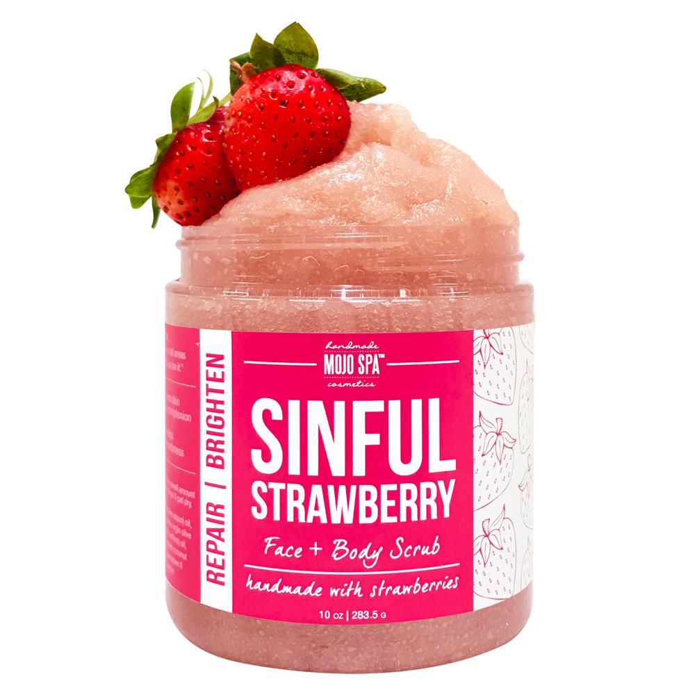 Sinful Strawberry Face & Body Scrub Product