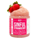 Sinful Strawberry Face & Body Scrub Product