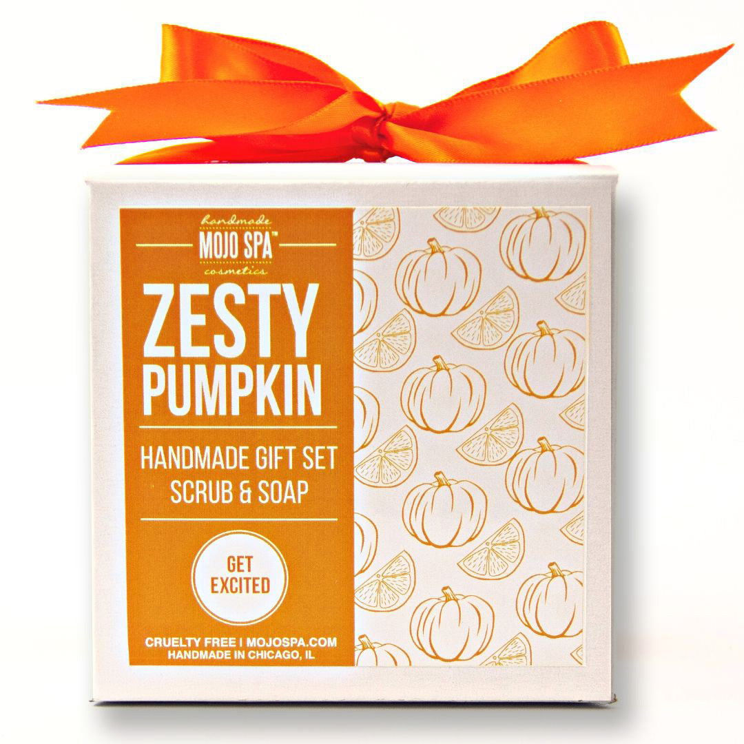 Zesty Pumpkin Scrub &amp; Soap Gift Set