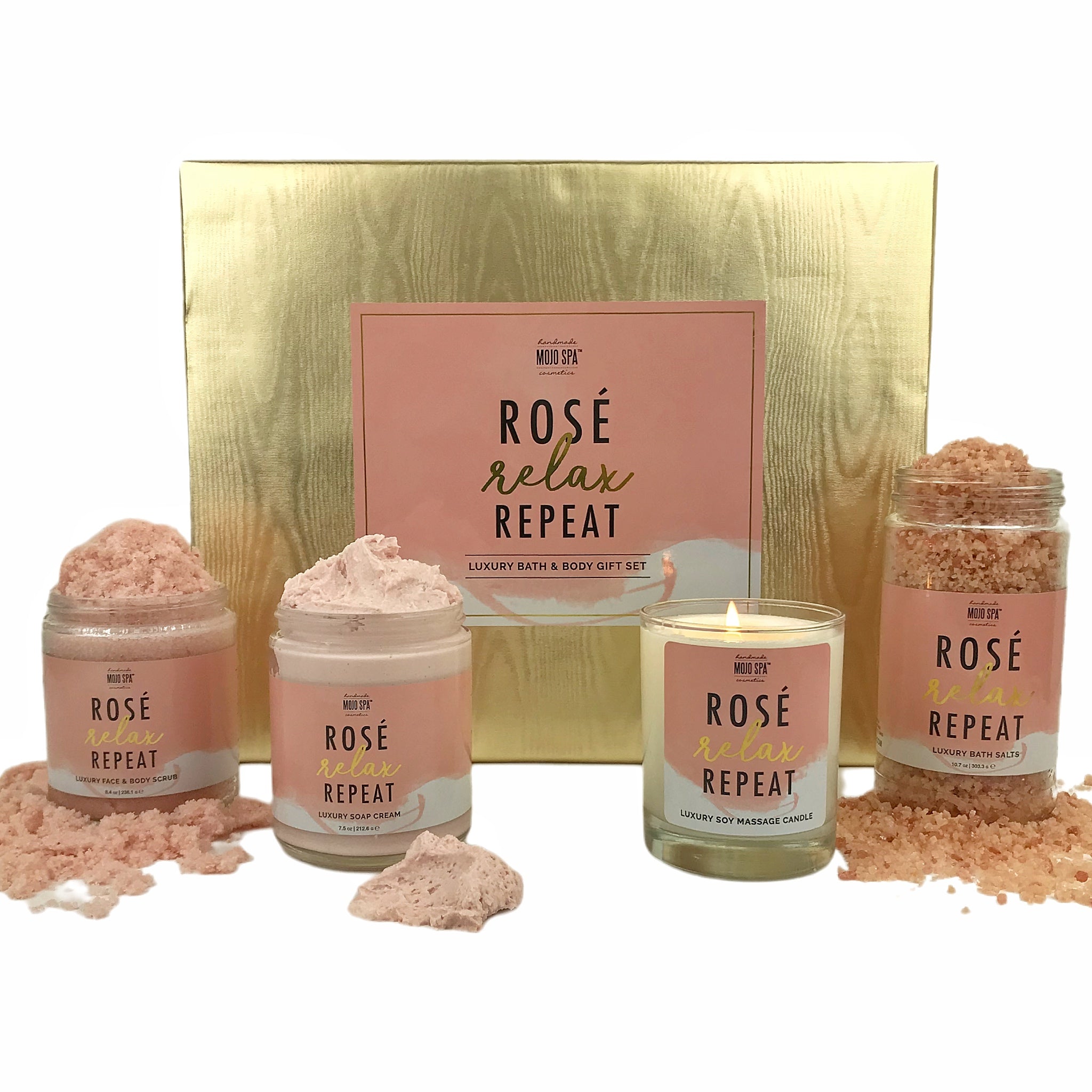 Rosé. Relax. Repeat. Luxury Gift Set