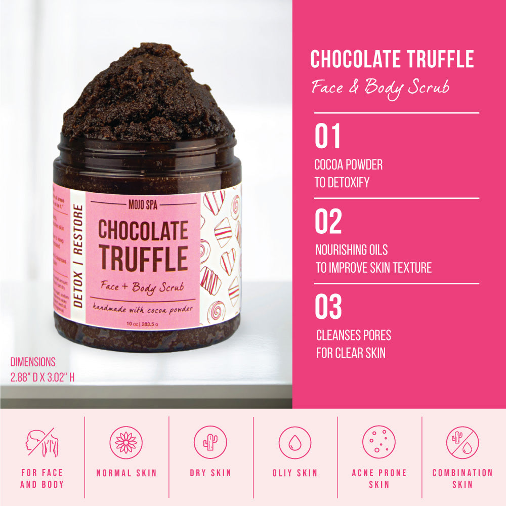 Chocolate Truffle Face &amp; Body Scrub