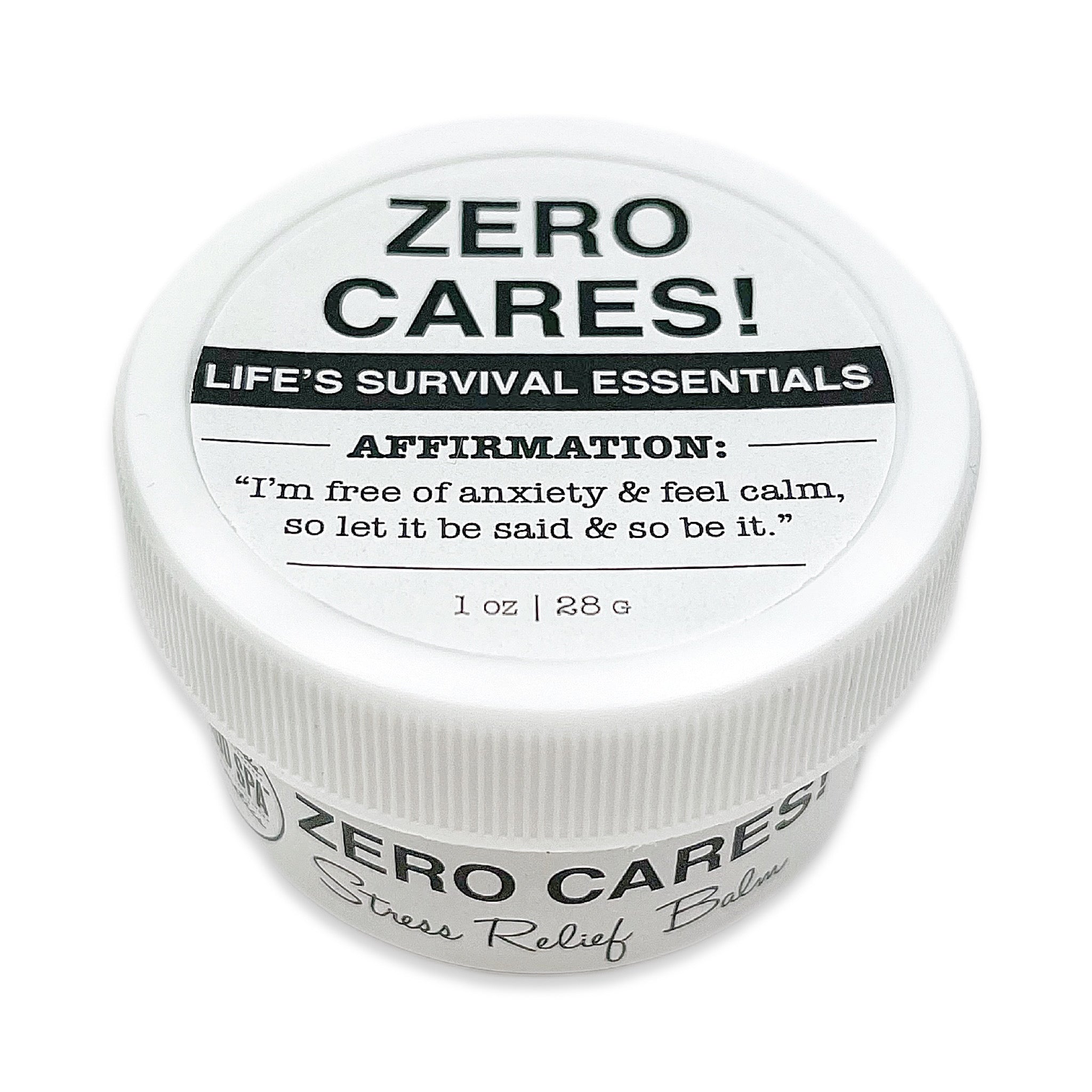 Zero F*cks Stress Relief Balm