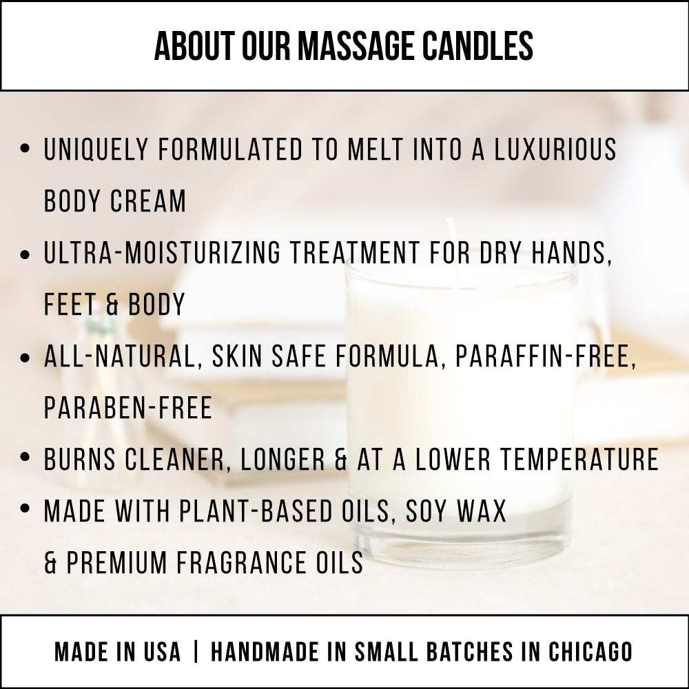 Chicago Love Soy Massage Candle