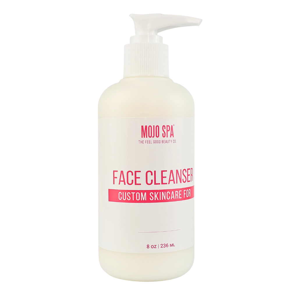 The pump bottle again from the front, framed slightly closer