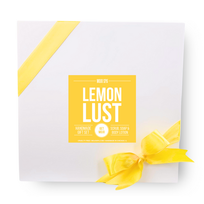 Lemon Lust Scrub, Lotion &amp; Soap Gift Set