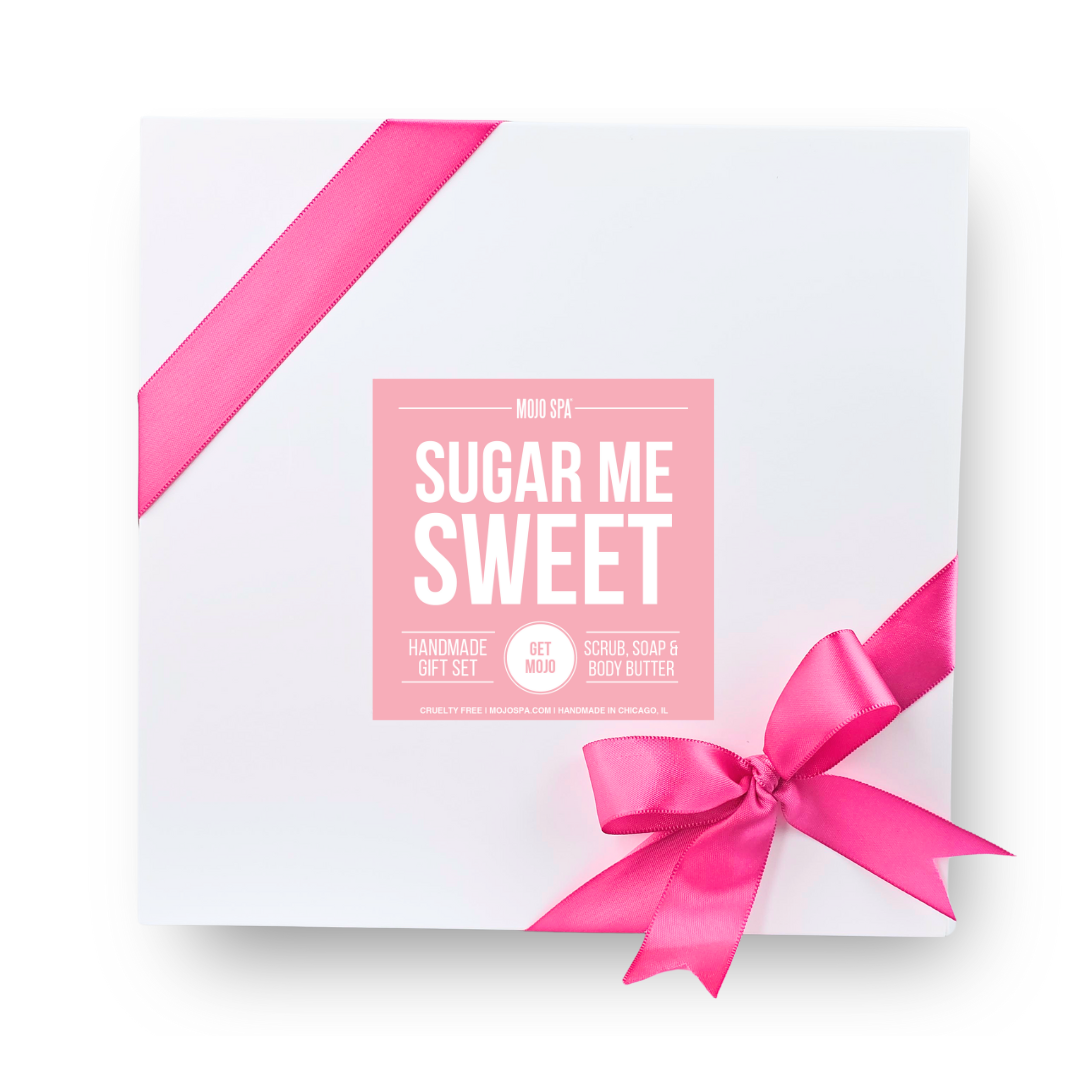 Sugar Me Sweet Scrub, Body Butter &amp; Soap Gift Set