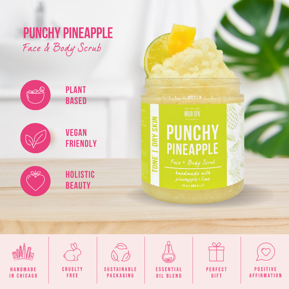 Punchy Pineapple Face &amp; Body Scrub