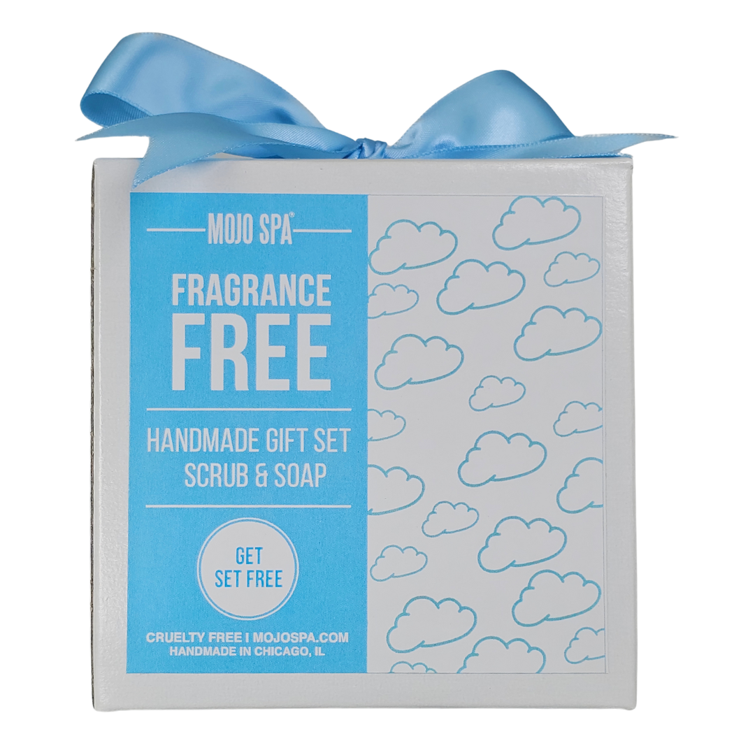 Fragrance Free Scrub &amp; Soap Gift Set