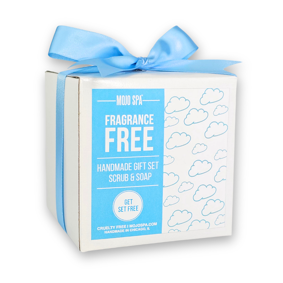 Fragrance Free Scrub &amp; Soap Gift Set