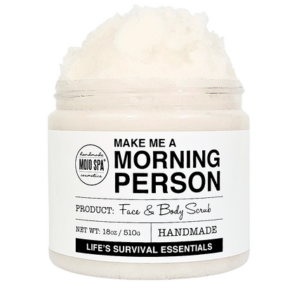 Make Me a Morning Person Face &amp; Body Scrub