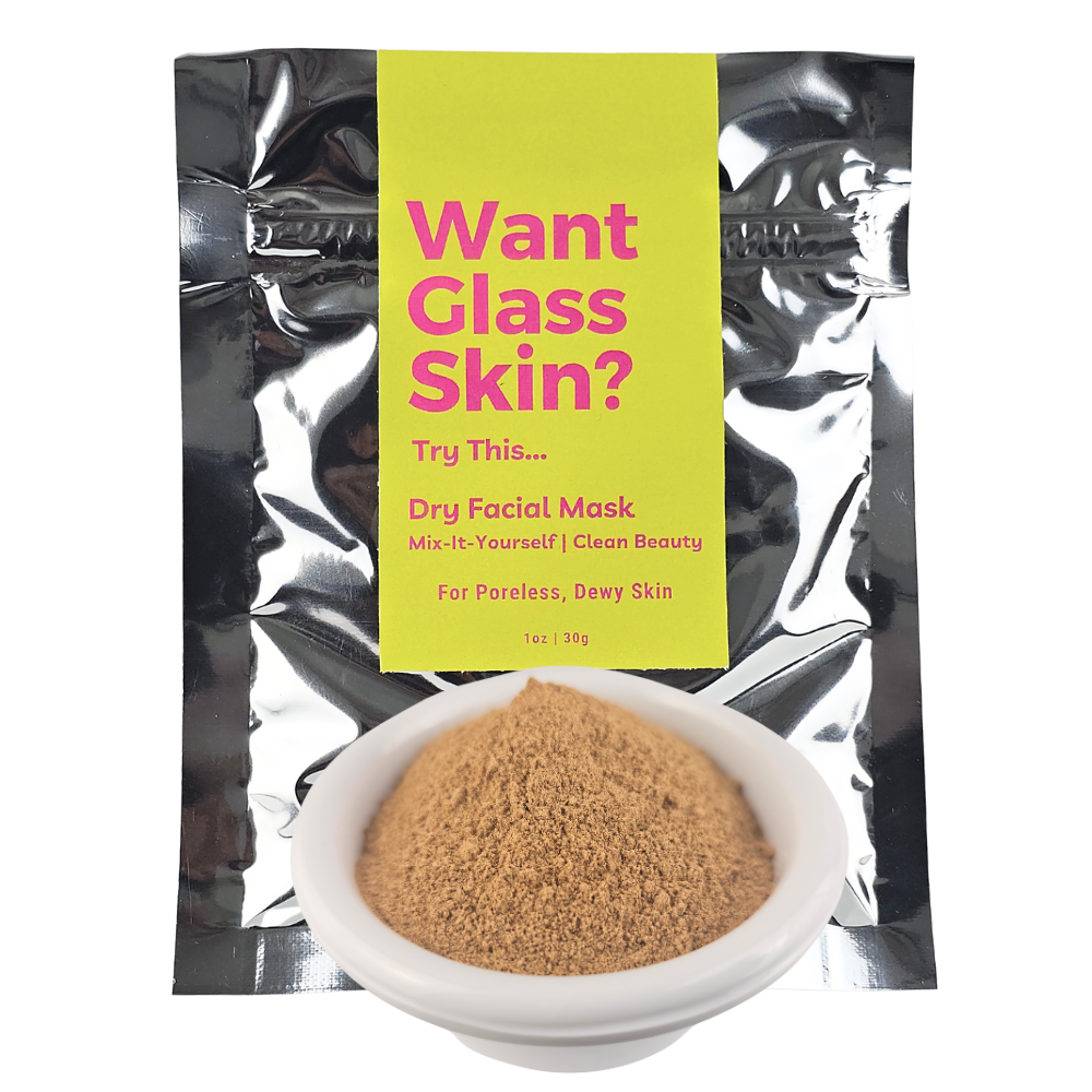 Want Glass Skin Dry Facial Mask