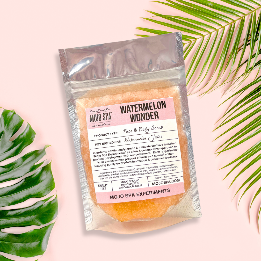 Watermelon Wonder Face &amp; Body Scrub Travel Size