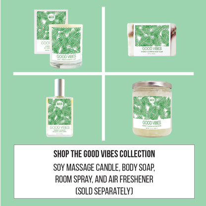 Good Vibes Soy Massage Candle