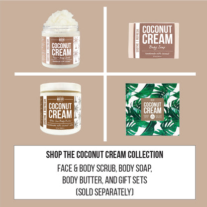 Coconut Cream Face &amp; Body Scrub