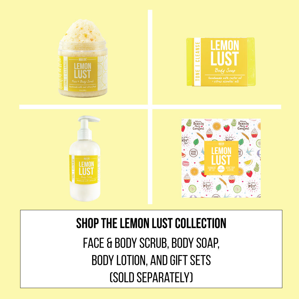 Lemon Lust Face &amp; Body Scrub