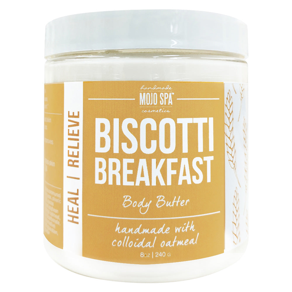 Biscotti Breakfast Scrub, Body Butter &amp; Soap Gift Set
