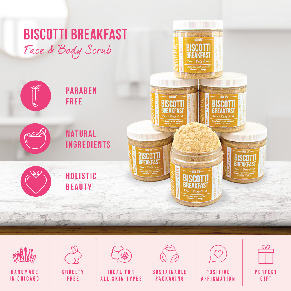 Biscotti Breakfast Face &amp; Body Scrub