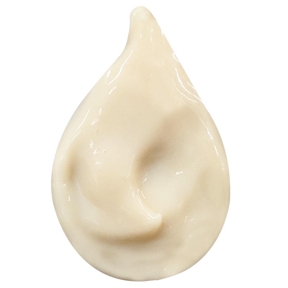 A swirl of the smooth, creamy off-white moisturizer