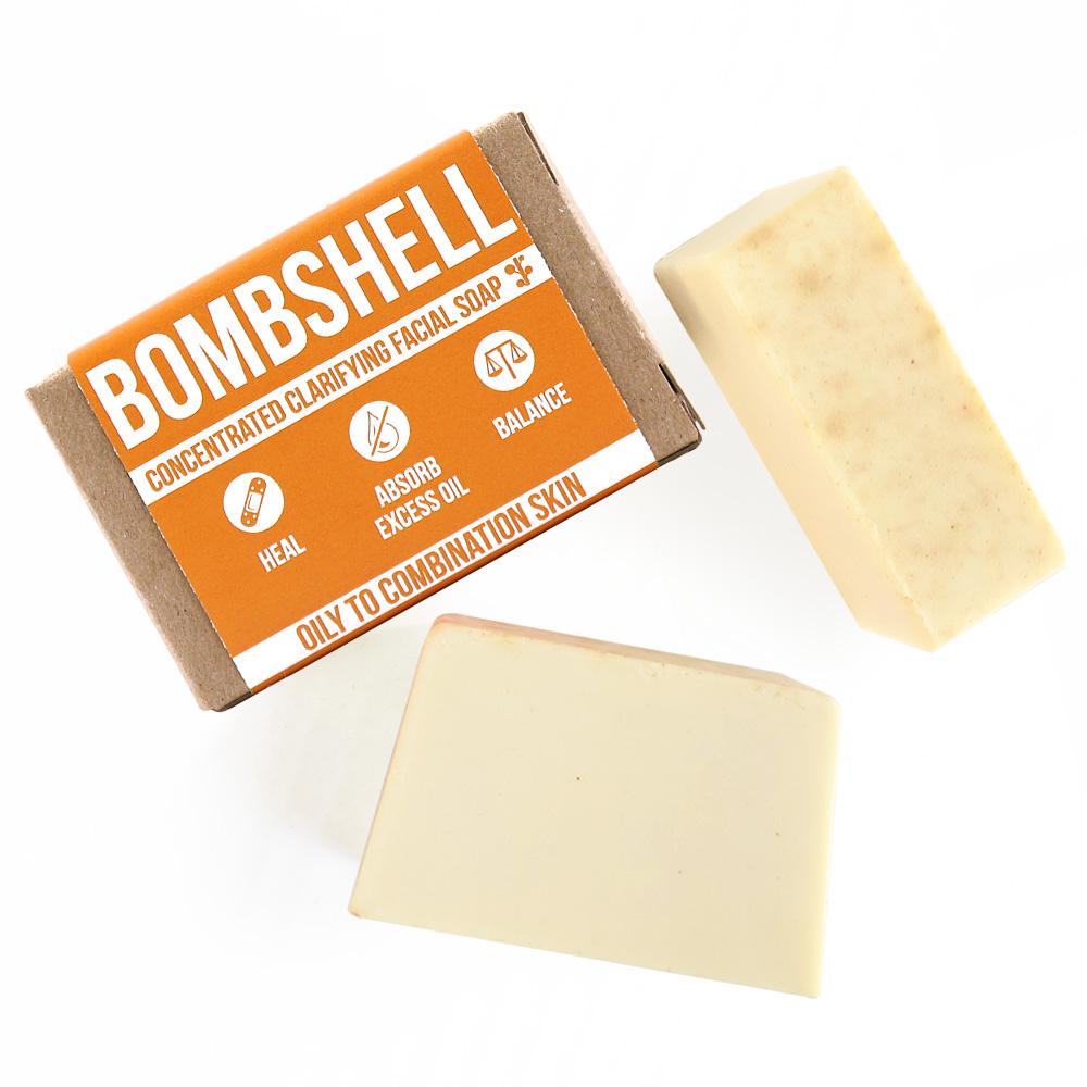 Bombshell Clarifying Facial Soap Product