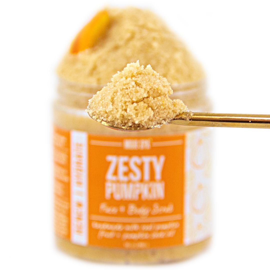 Zesty Pumpkin Face &amp; Body Scrub