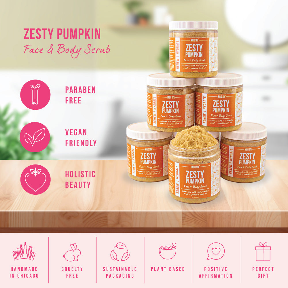 Zesty Pumpkin Face &amp; Body Scrub