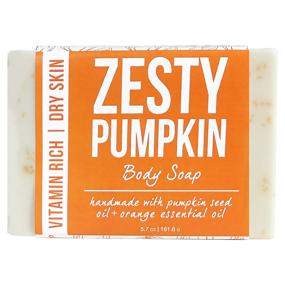 Zesty Pumpkin Scrub &amp; Soap Gift Set