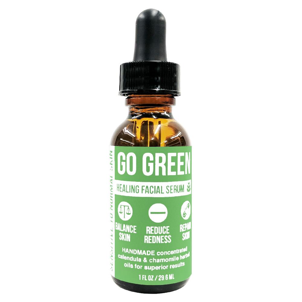 Go Green Healing Facial Serum Product