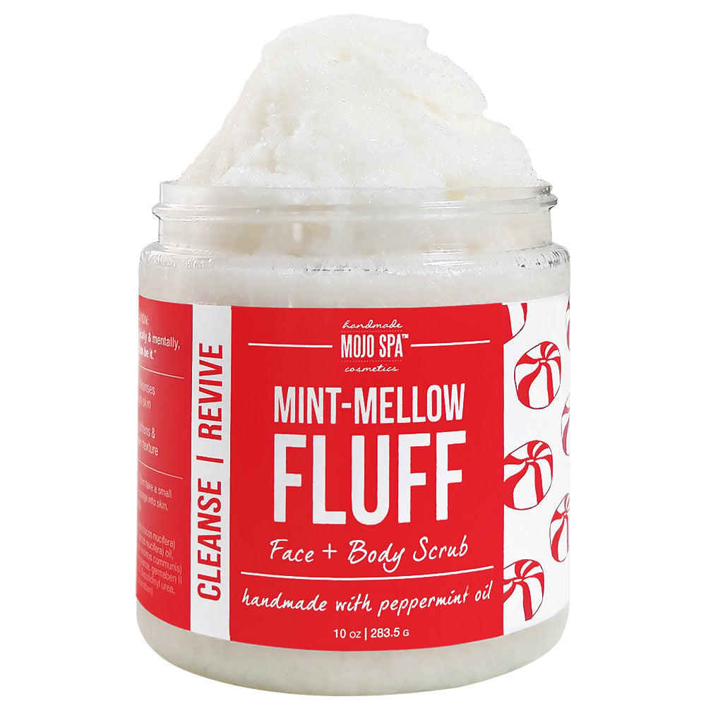 Mint Mellow Fluff Scrub, Body Butter &amp; Soap Gift Set