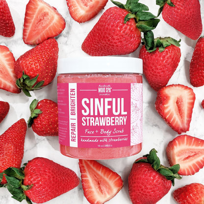 Sinful Strawberry Face &amp; Body Scrub