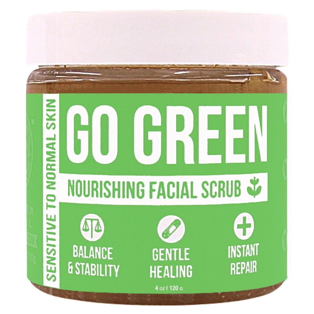 Go Green Nourishing Facial Scrub Product