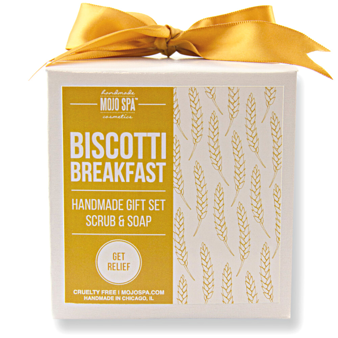 Biscotti Breakfast Scrub &amp; Soap Gift Set