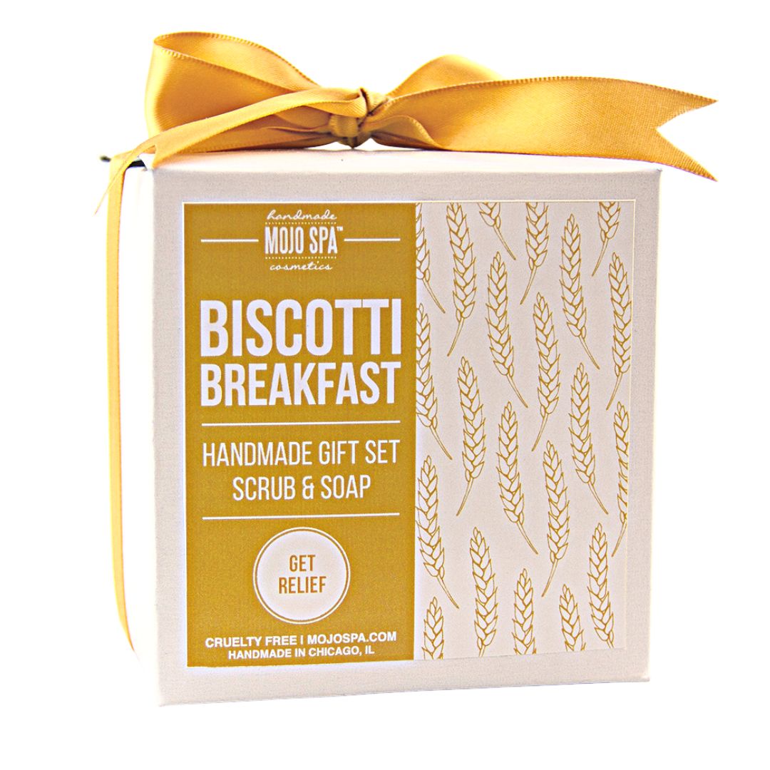 Biscotti Breakfast Scrub &amp; Soap Gift Set