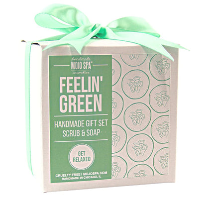 Feelin Green Scrub &amp; Soap Gift Set