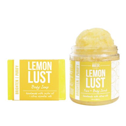 Lemon Lust Scrub &amp; Soap Gift Set
