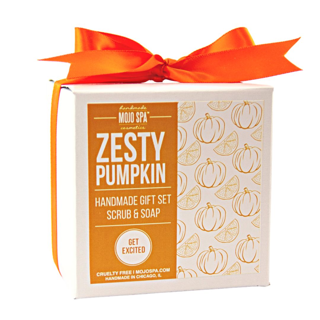 Zesty Pumpkin Scrub &amp; Soap Gift Set