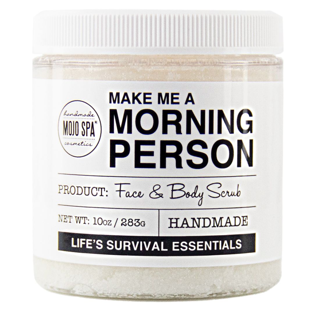 Make Me a Morning Person Face &amp; Body Scrub