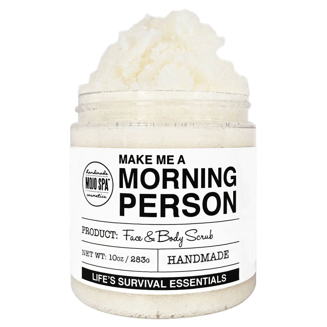 Make Me a Morning Person Face &amp; Body Scrub
