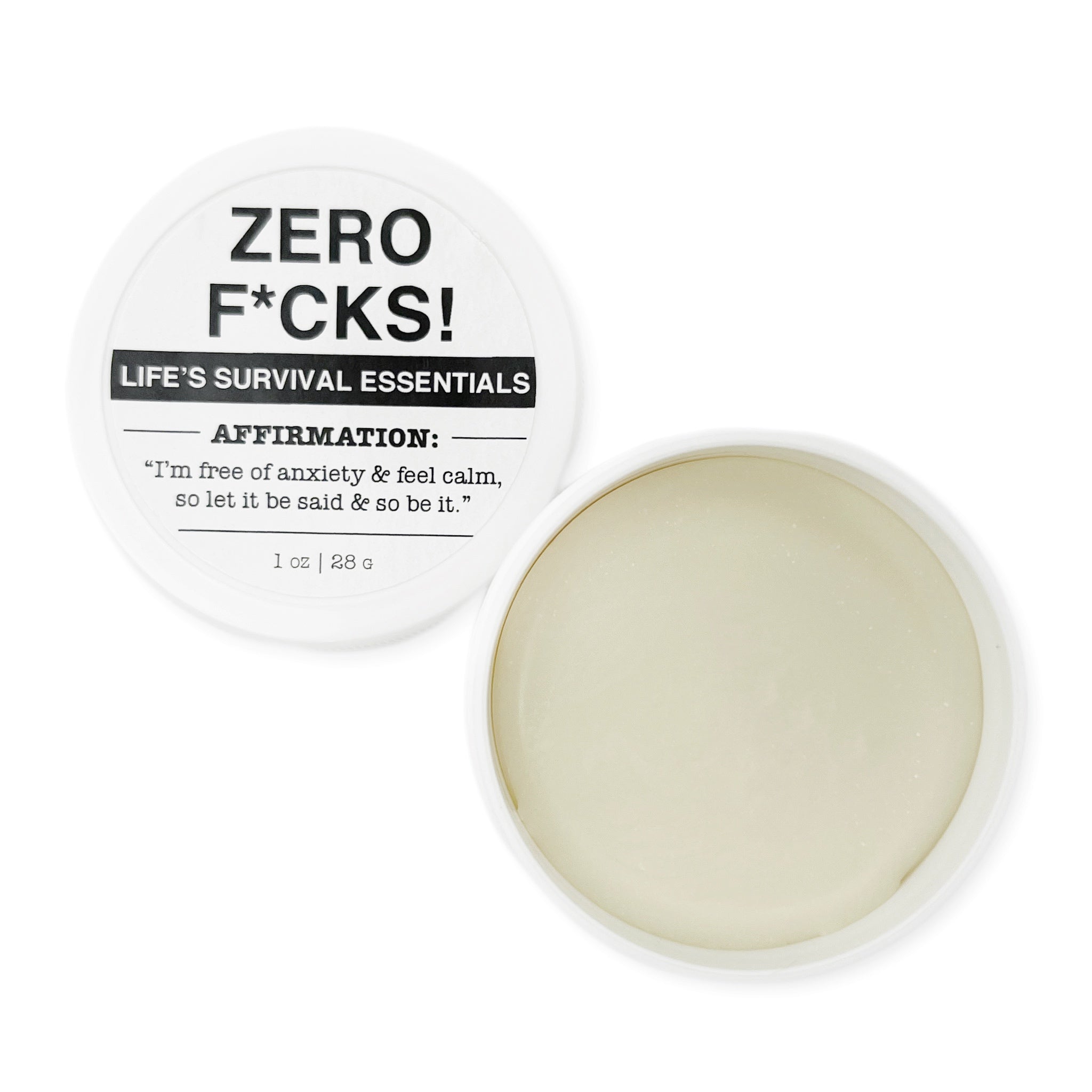 Zero F*cks Stress Relief Balm