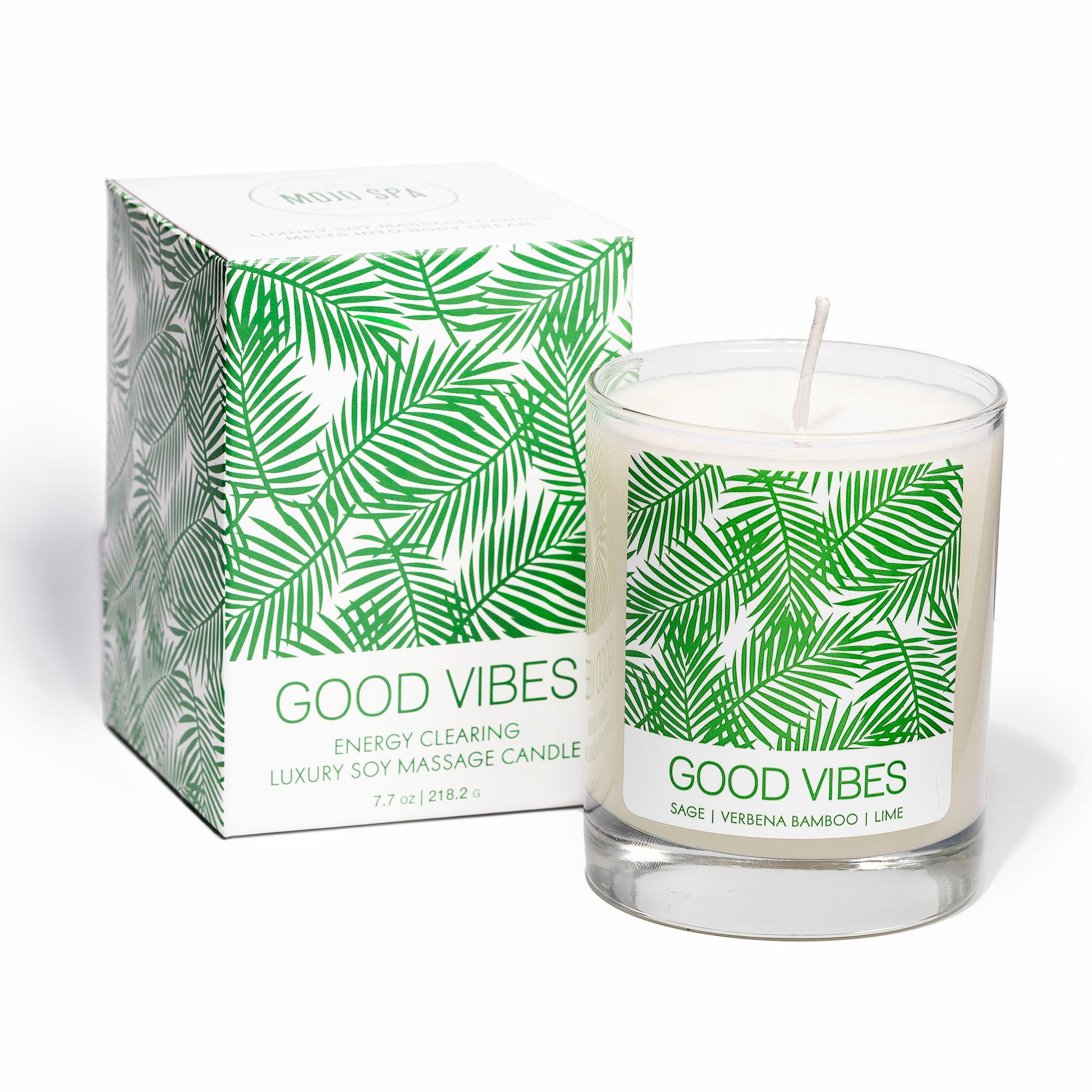 Good Vibes Soy Massage Candle