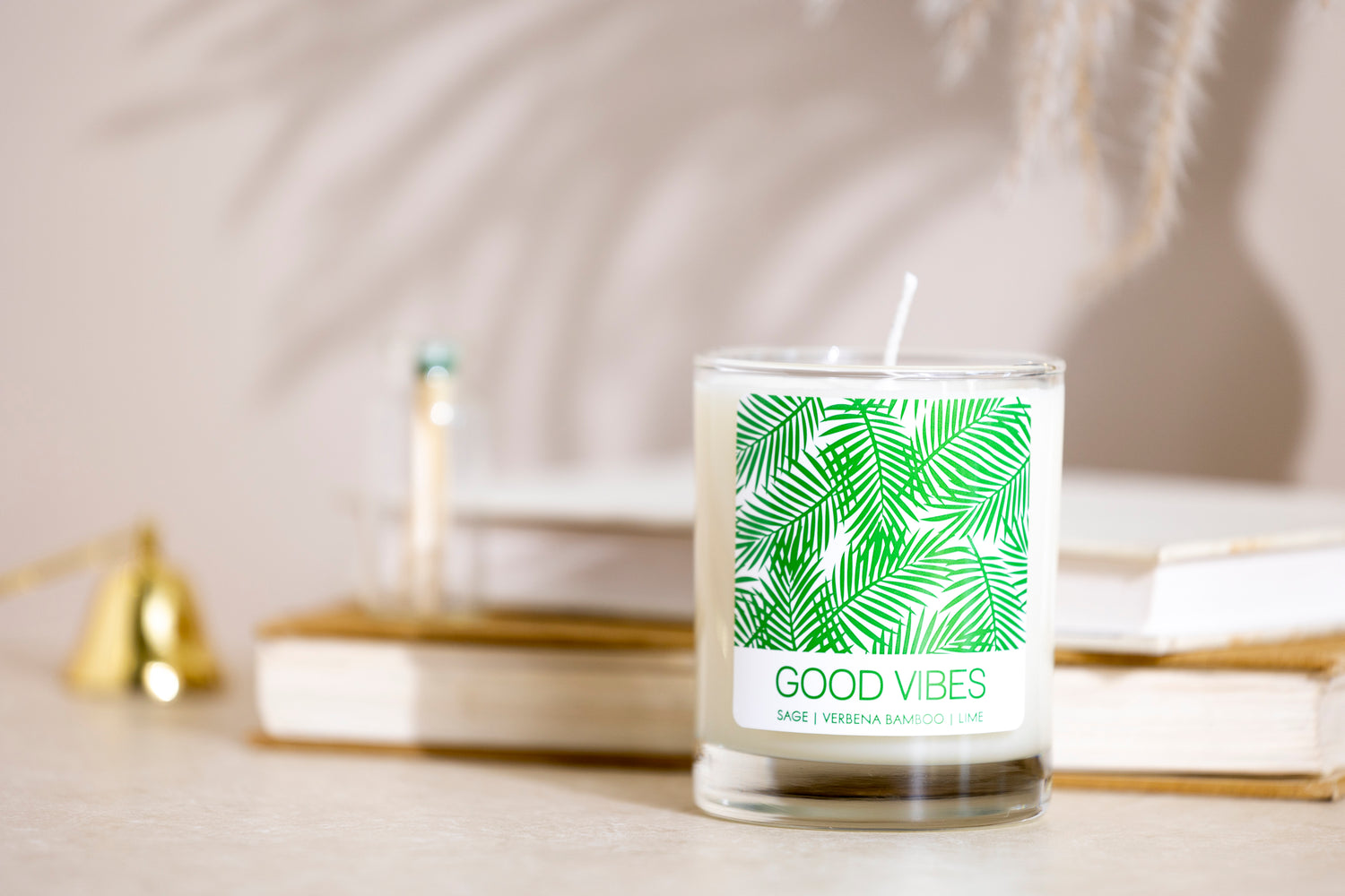 Good Vibes Soy Massage Candle