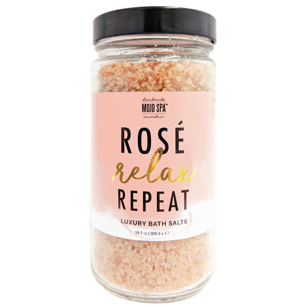 Rosé. Relax. Repeat. Luxury Bath Salts