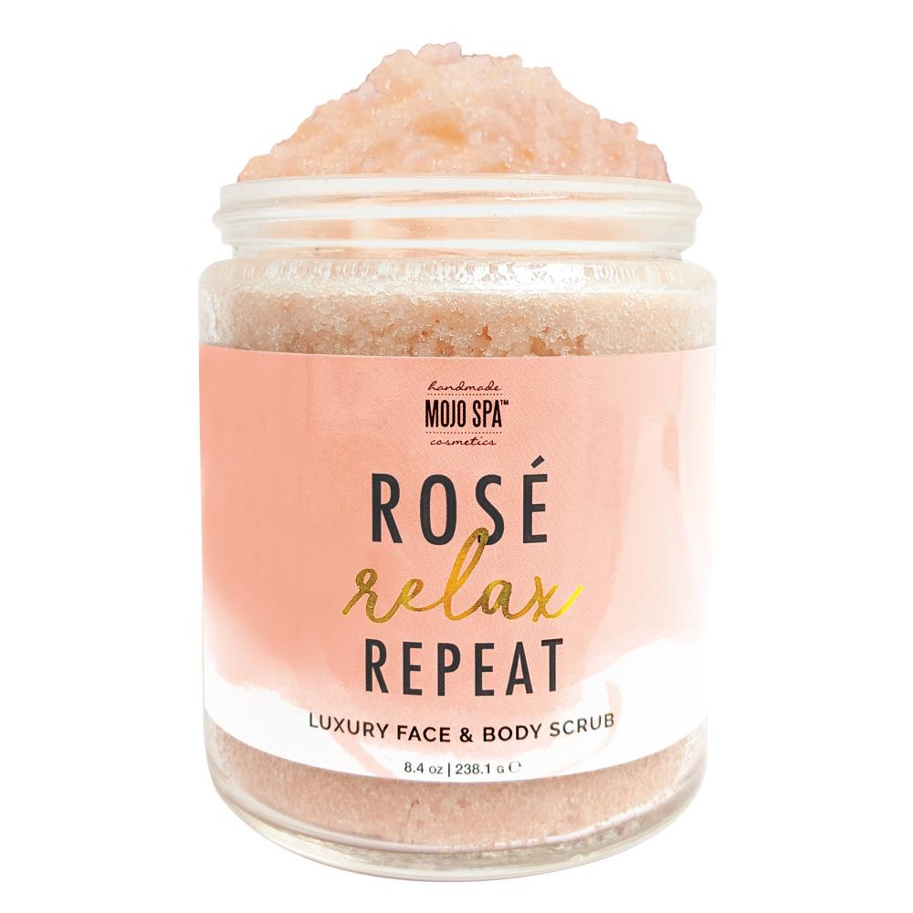 Rosé.Relax.Repeat. Luxury Face &amp; Body Scrub Product